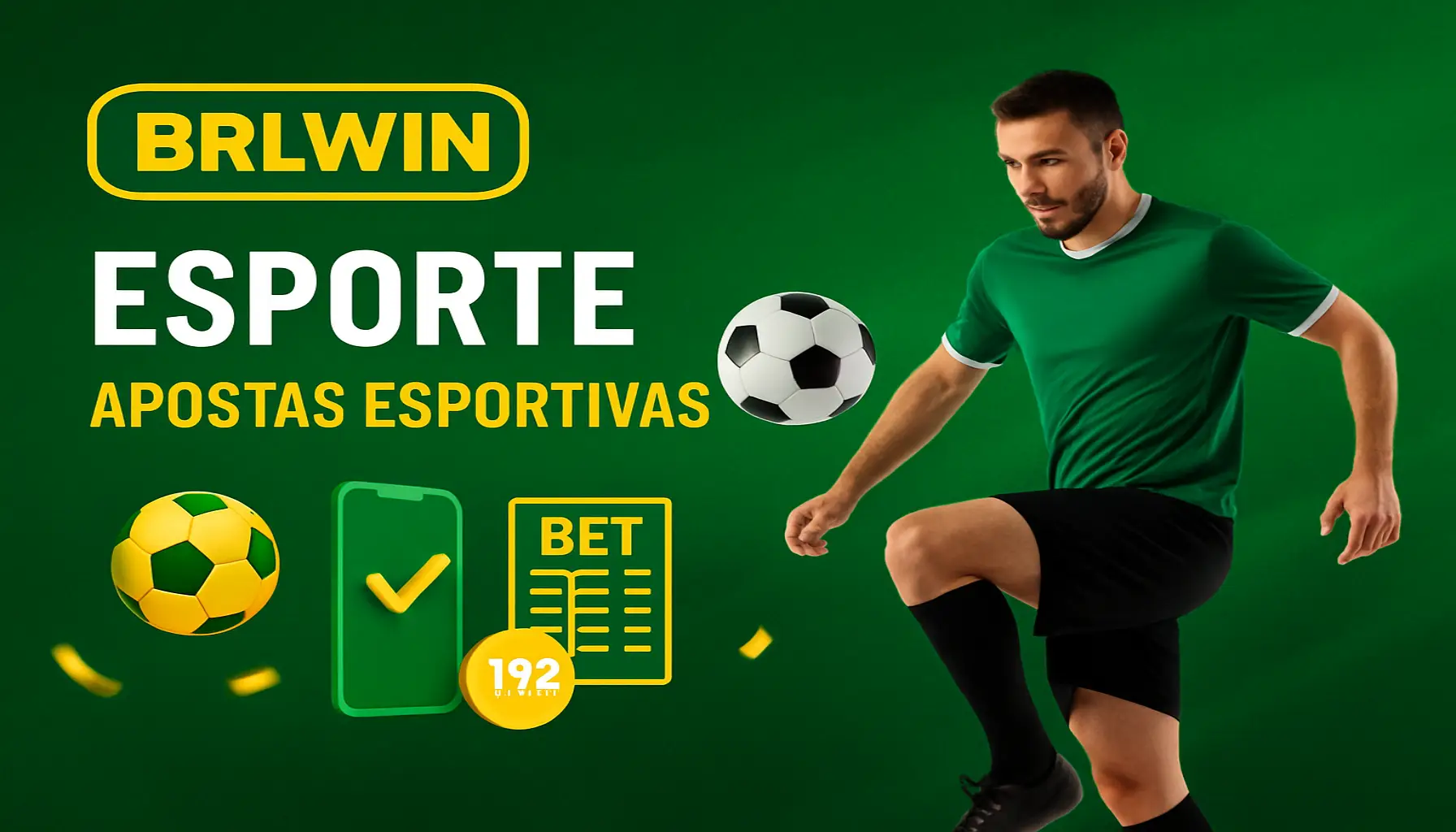 Aposte em apostas esportivas no cassino online BRLWIN