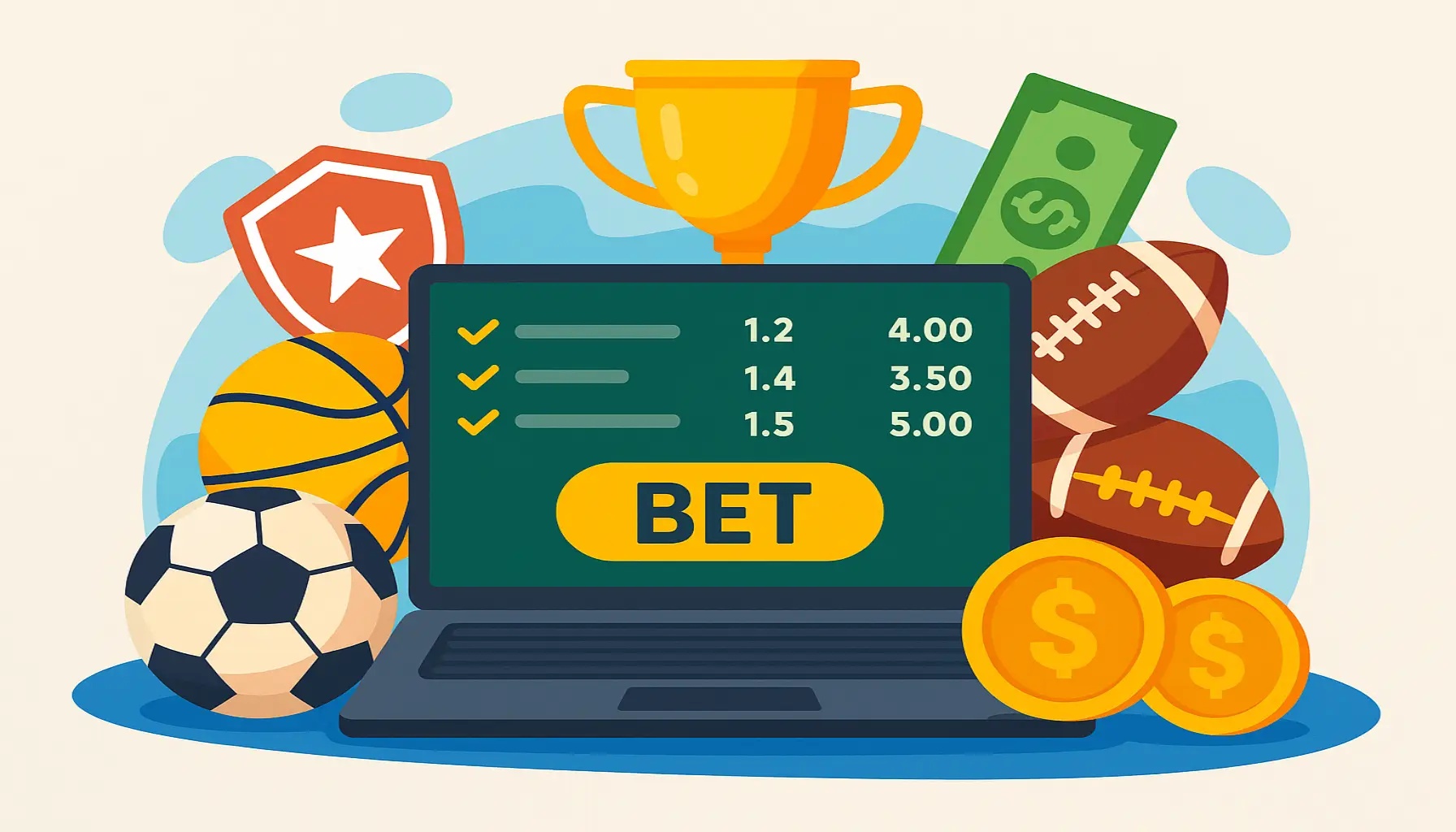 Apostas esportivas no cassino online BRLWIN